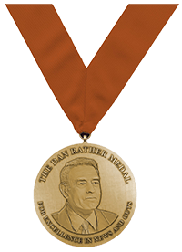 Image of the Dan Rather Medal